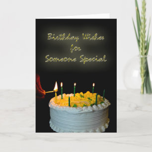 Carte Voeux Anniversaire Pour Quelqu'Un Spécial