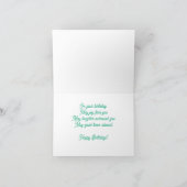 Carte Vœux d'anniversaire (Intérieur)