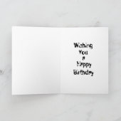 Carte Voeux d'anniversaire (Intérieur)