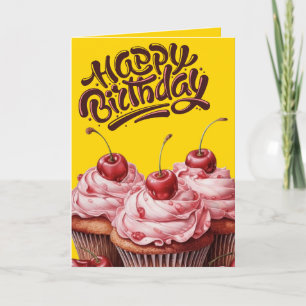 Carte voeux d'anniversaire avec la page de coloriage pou