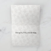 Carte Voeux d'anniversaire de Munch - Chat de Siamese / (Intérieur)