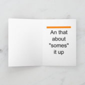 Carte voeux d'anniversaire heureux de la femme au mari (Intérieur)