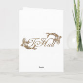 Carte voeux d'anniversaire jambes rouges (Dos)