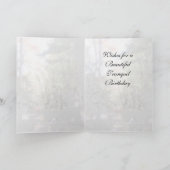 Carte Voeux d'anniversaire paisibles (Intérieur)