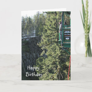 Carte Vœux d'anniversaire pour les sports extrêmes