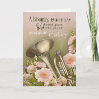 Vœux d'anniversaire tardifs pour joueur de trompet