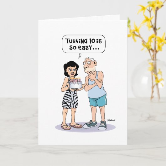 Carte Voeux de 70e anniversaire de papa (Fleur jaune)