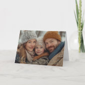 Carte Vœux de fin d'année Photo (Devant)