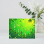 Carte Vœux de joyeuse Saint-Patrick (Debout devant)