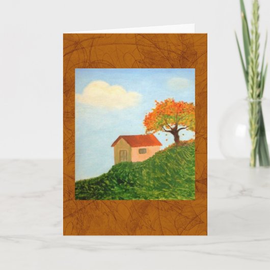 Carte Vœux de la maison.. (Devant)