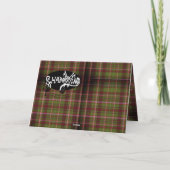 Carte Vœux de la Nativité Pic flamboyant (Dos)