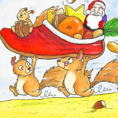 Carte Vœux de la Saint-Nicolas