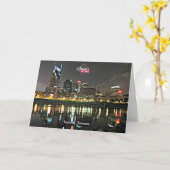 Carte Vœux de la saison de Nashville, Tennessee (Fleur jaune)