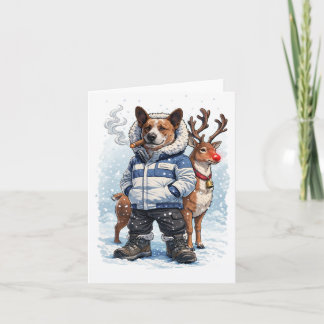 Carte Vœux de Noël