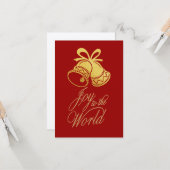 Carte Vœux de Noël -1 (Devant/Arrière en situation)