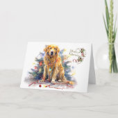 Carte Voeux de Noël dans le délice angé Noël (Devant)