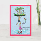 Carte Vœux de Noël de Floride (Devant)