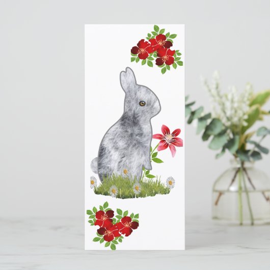 Carte Voeux de Pâques (Debout devant)