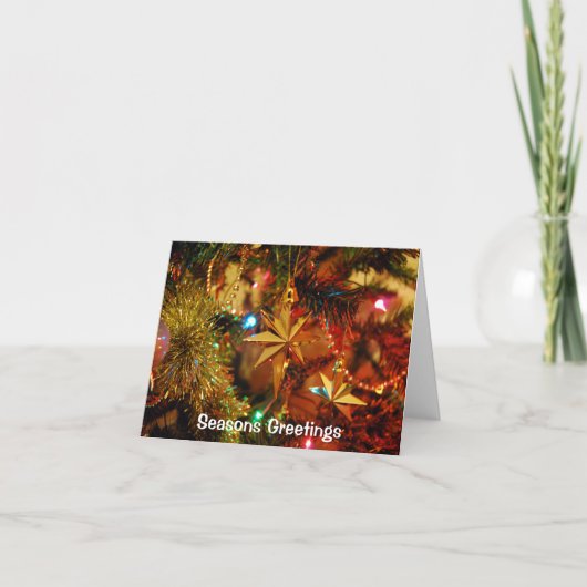 Carte Vœux de saison (Devant)