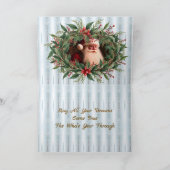 Carte Vœux de vacances de Noël (Intérieur)