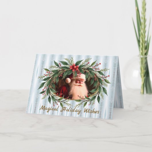 Carte Vœux de vacances de Noël (Devant)