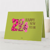 CARTE VOEUX DU NOUVEL AN 2024 POUR TOUS (Dos)