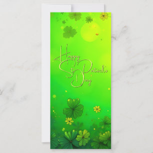 Carte Vœux festifs de la Saint-Patrick
