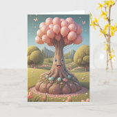 Carte Vœux fleuris pour vous (Fleur jaune)