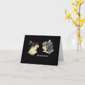 Carte Voeux Hilariques (Fleur jaune)