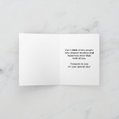 Carte voeux mariages pour le couple (Intérieur)