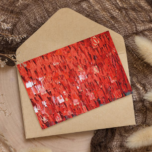 Carte Vœux rouges