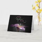 Carte Voeux spéciaux pour un Ami Spécial (Fleur jaune)