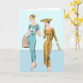 Carte Vogue (Fleur jaune)