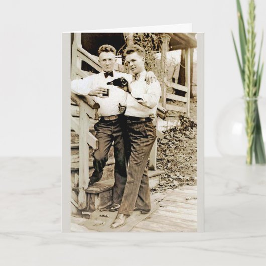 Carte Voici à nous (Devant)