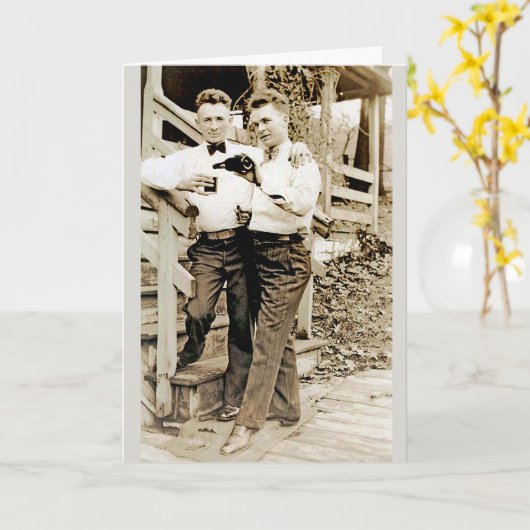 Carte Voici à nous (Fleur jaune)