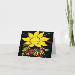 Carte Voici l'art populaire ukrainien Sun