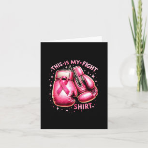 Carte Voici Mon Boxe De Lutte Contre Le Cancer Du Sein
