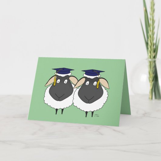 Carte Voici Two Ewe Félicitations ! (Devant)