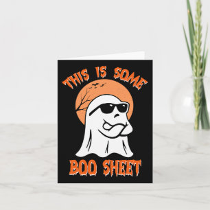 Carte Voici Une Fiche De Boite Halloween Cool Ghost Fun