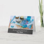 Carte Voici une petite injection de liquide pour vous ! (Devant)