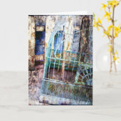 Carte Voie à oiseaux (Fleur jaune)