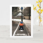 Carte Voie de cycle (Fleur jaune)