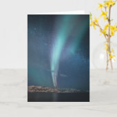 Carte Voie Lactée Northern Lights (Fleur jaune)