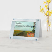 Carte Voies ferrées et croisement droits avec un sac (Fleur jaune)