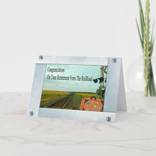 Carte Voies ferrées et croisement droits avec un sac (Devant)