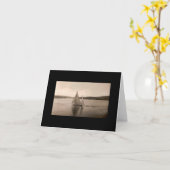 Carte Voile (Fleur jaune)