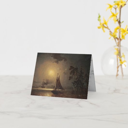 Carte Voile (Fleur jaune)