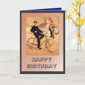 Carte Voile à vélo (Fleur jaune)