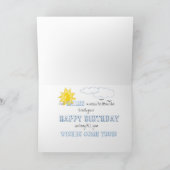 Carte Voile Away Anniversaire (Intérieur)