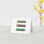 Carte Voilier (Fleur jaune)
